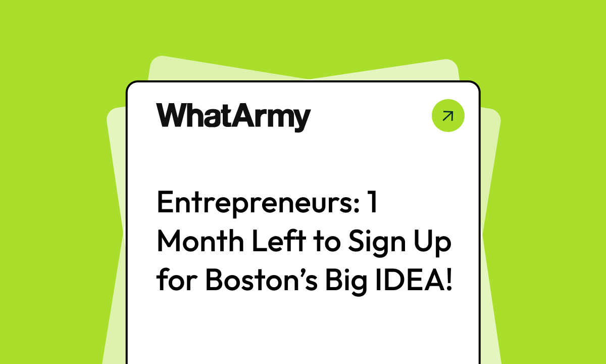Enter Boston’s Big IDEA to Win Big for Your Biz